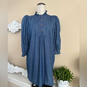 Pomander Place Chambray Dress Women’s Size M